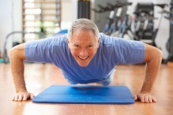 Man working out