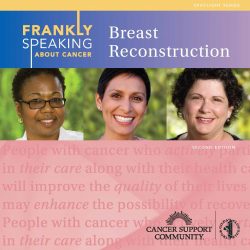 Breast reconstruction booklet