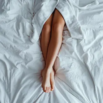 legs in bed
