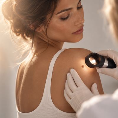 Exam on shoulder