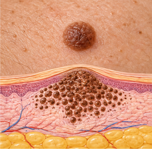 benign_mole_illustration
